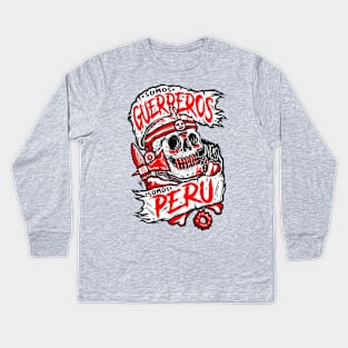 Somos Guerreros, Somos Peru (New Reedition) Kids Long Sleeve T-Shirt